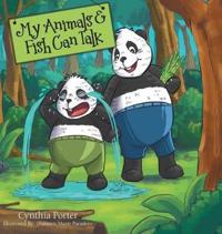 Kirjan kansi "My Animals & Fish Can Talk"