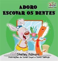I Love to Brush My Teeth (Portuguese language children's book)