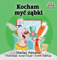 Bokomslag for "I Love to Brush My Teeth (Polish Language)"