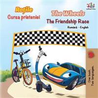 Bokomslag för "The Wheels The Friendship Race (Romanian English Bilingual Book)"
