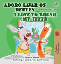 Bokomslag för "I Love to Brush My Teeth (Portuguese English Bilingual Book - Portugal)"