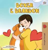 Kirjan kansi "Boxer and Brandon (Portuguese Edition- Portugal)"