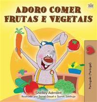 Bokomslag för "I Love to Eat Fruits and Vegetables (Portuguese Edition- Portugal)"