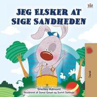 Bokomslag för "I Love to Tell the Truth (Danish Book for Children)"