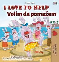 Bokomslag för "I Love to Help (English Serbian Bilingual Book for Kids - Latin Alphabet)"
