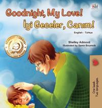 Kirjan kansi "Goodnight, My Love! (English Turkish Bilingual Book for Kids)"