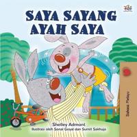Bokomslag för "I Love My Dad (Malay Book for Children)"