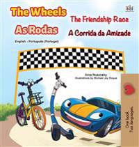Bokomslag för "The Wheels -The Friendship Race (English Portuguese Bilingual Children's Book - Portugal)"