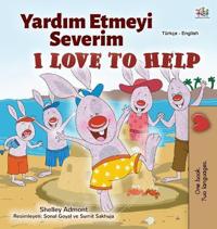 Kirjan kansi "I Love to Help (Turkish English Bilingual Children's Book)"