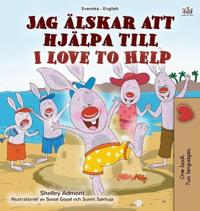 Bokomslag för "I Love to Help (Swedish English Bilingual Children's Book)"