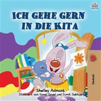 I Love to Go to Daycare (German Children's Book)