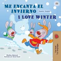 Bokomslag för "I Love Winter (Spanish English Bilingual Children's Book)"