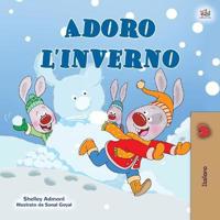 Bokomslag för "I Love Winter (Italian Book for Kids)"