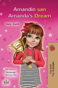 Bokomslag för "Amanda's Dream (Serbian English Bilingual Children's Book - Latin Alphabet)"