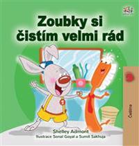 Kirjan kansi "I Love to Brush My Teeth (Czech Book for Kids)"