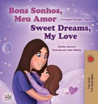 Bokomslag för "Sweet Dreams, My Love (Portuguese English Bilingual Book for Kids- Portugal)"
