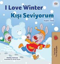 Kirjan kansi "I Love Winter (English Turkish Bilingual Book for Kids)"