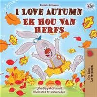 Bokomslag för "I Love Autumn (English Afrikaans Bilingual Book for Kids)"