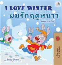 I Love Winter (English Thai Bilingual Book for Kids)