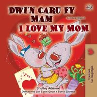 Bokomslag för "I Love My Mom (Welsh English Bilingual Children's Book)"