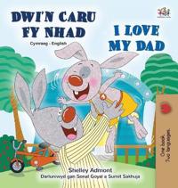 Bokomslag för "I Love My Dad (Welsh English Bilingual Book for Kids)"