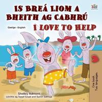 Bokomslag för "I Love to Help (Irish English Bilingual Book for Kids)"