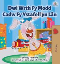 Bokomslag för "I Love to Keep My Room Clean (Welsh Book for Kids)"