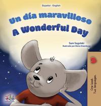 Bokomslag för "A Wonderful Day (Spanish English Bilingual Children's Book)"