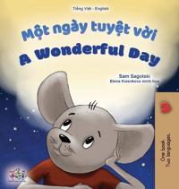 Bokomslag för "A Wonderful Day (Vietnamese English Bilingual Children's Book)"