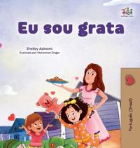 Bokomslag för "I am Thankful (Portuguese Brazilian Book for Kids)"