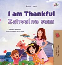 Bokomslag för "I am Thankful (English Serbian Bilingual Children's Book - Latin Alphabet)"