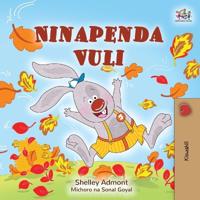 Bokomslag för "I Love Autumn (Swahili Book for Kids)"