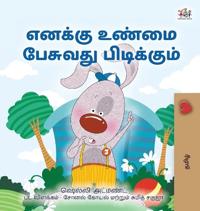 Bokomslag för "I Love to Tell the Truth (Tamil Book for Kids)"