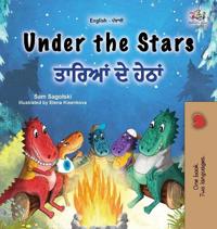 Bokomslag för "Under the Stars (English Punjabi Gurmukhi Bilingual Kids Book)"