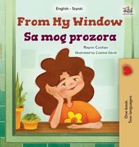 Bokomslag för "From My Window (English Serbian Bilingual Kids Book- Latin Alphabet)"