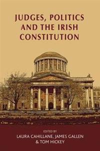 Kirjan kansi "Judges, Politics and the Irish Constitution"