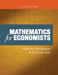 Mathematics for Economists