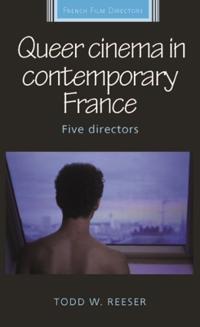 Kirjan kansi "Queer Cinema in Contemporary France"