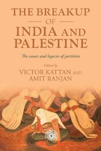 Kirjan kansi "The Breakup of India and Palestine"