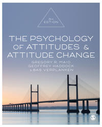 Bokomslag för "The Psychology of Attitudes and Attitude Change"