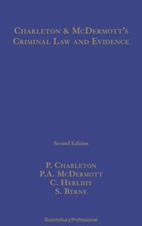 Charleton and McDermott's Criminal Law and Evidence