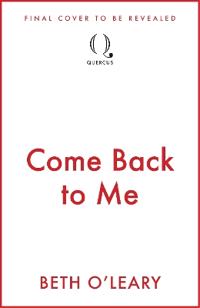 Come Back to Me