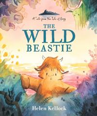 Kirjan kansi "The Wild Beastie: A Tale from the Isle of Begg"