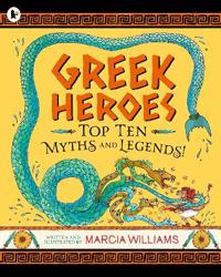 Bokomslag for "Greek Heroes: Top Ten Myths and Legends!"