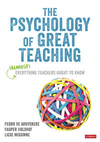 Bokomslag for "The Psychology of Great Teaching"