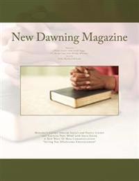 Kirjan kansi "New Dawning Magazine"