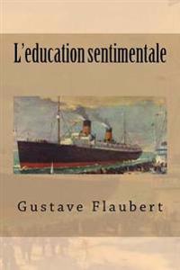 Kirjan kansi "L'Education Sentimentale"