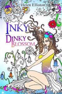 Inky Dinky Blossom: Travel-sized adult colouring, coloring book