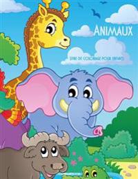 Bokomslag för "Livre de coloriage pour enfants Animaux 1"