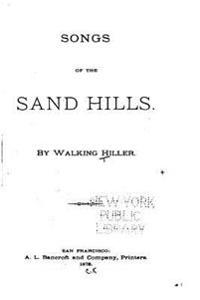 Kirjan kansi "Songs of the Sand Hills"